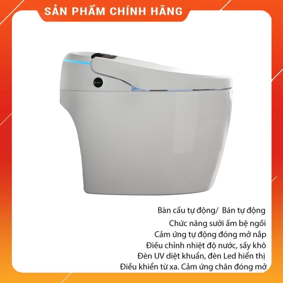 Bồn cầu THÔNG MINH, 2 phiên bản TỰ ĐỘNG hoàn toàn và BÁN TỰ ĐỘNG