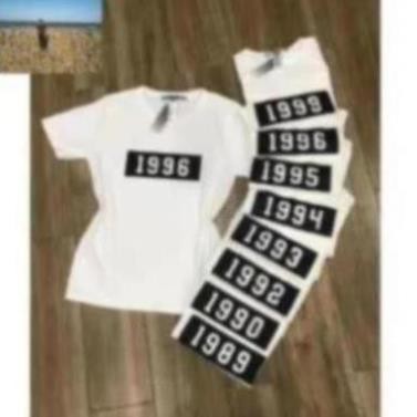 sập sàn Áo thun in năm sinh