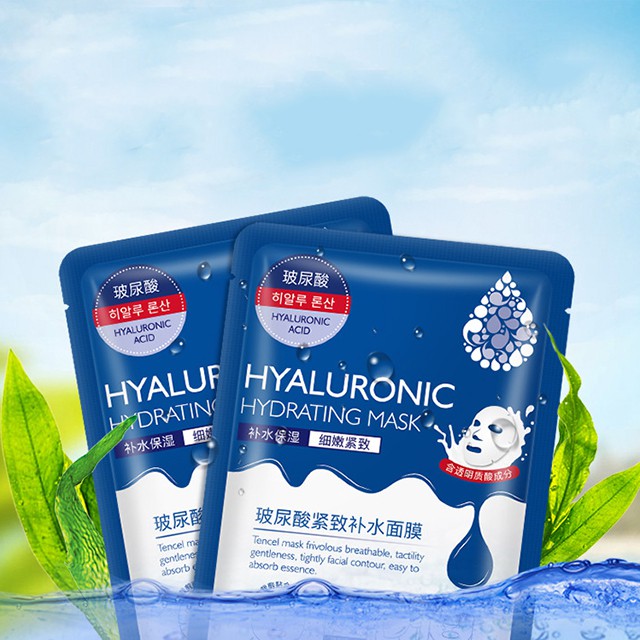 Mặt nạ Cấp nước dưỡng da HYALURONIC HYDRATING MASK BINGJU