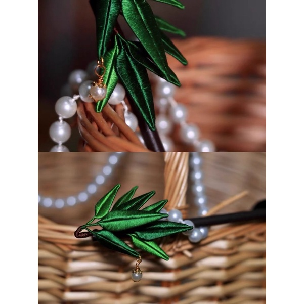 Cán Trâm Gỗ Búi Tóc