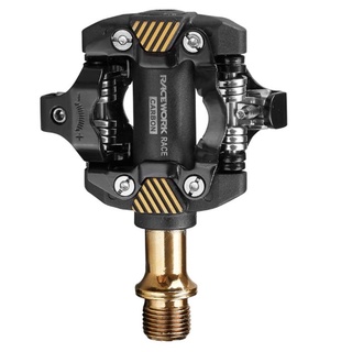 Pedal 2 mặt can xe đạp racework m8100 spd