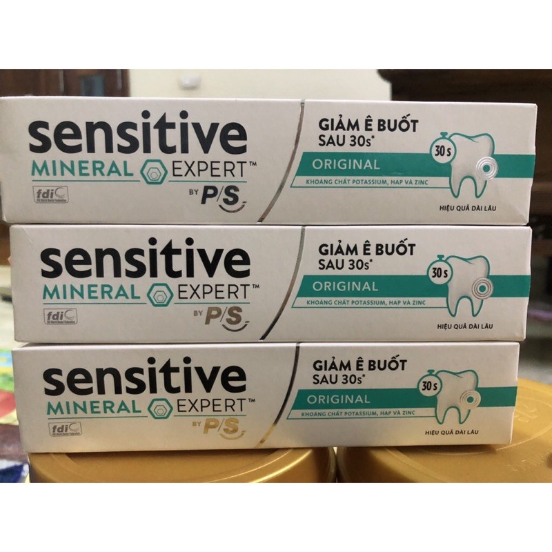 Tro gia Kem đánh răng sensitive expert P/S giảm ê buốt tức thì tặng kèm quà theo phân loại