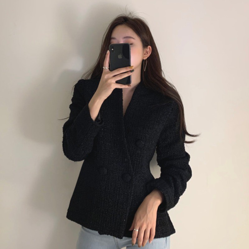 Áo Khoác Cardigan Cổ Chữ V Màu Trơn Thời Trang Thu Đông 2020 Cho Nữ | BigBuy360 - bigbuy360.vn