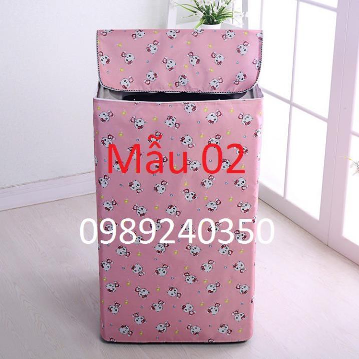 Vỏ bọc, áo trùm máy giặt lồng đứng (cửa trên) Hello Kitty