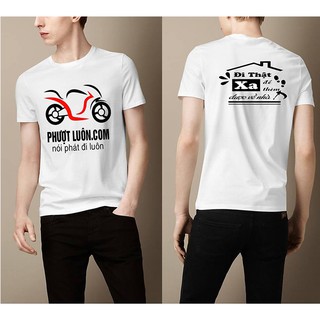 áo thun in hình logo phượt luôn