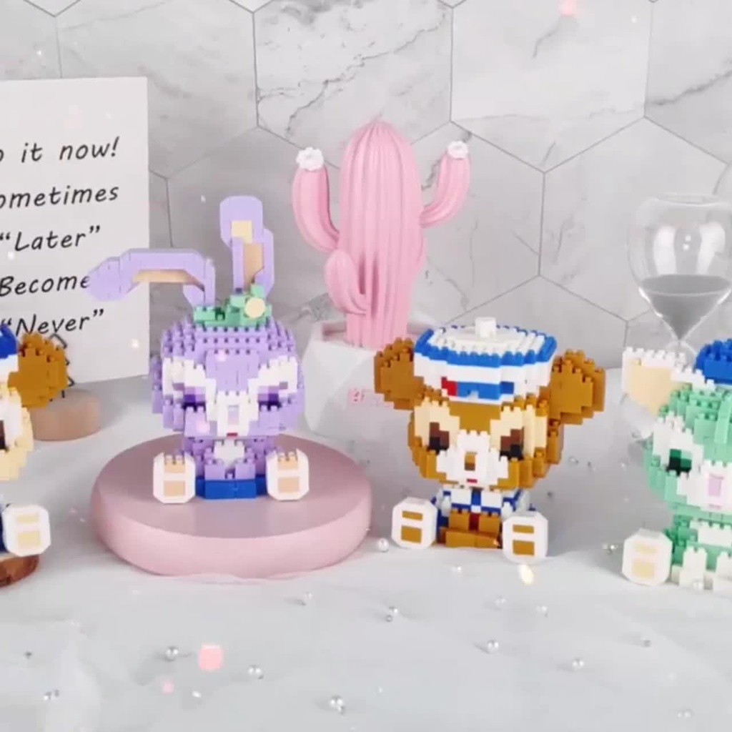 Đồ Chơi Lắp Ráp Lego mô hình nhân vật hoạt hình 3D magic thu nhỏ dễ thương