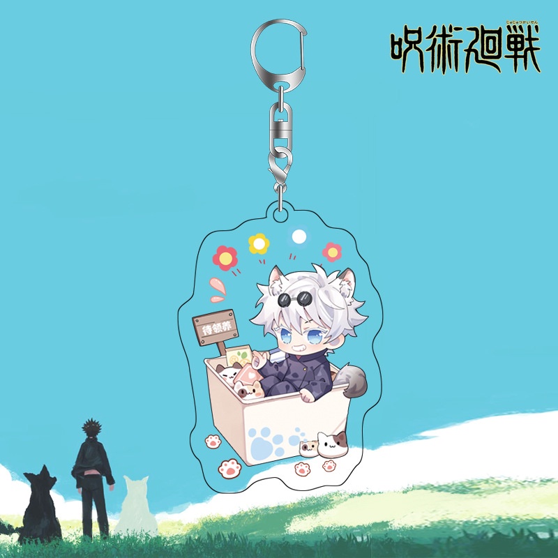 Móc khóa acrylic hình nhân vật Anime đáng yêu