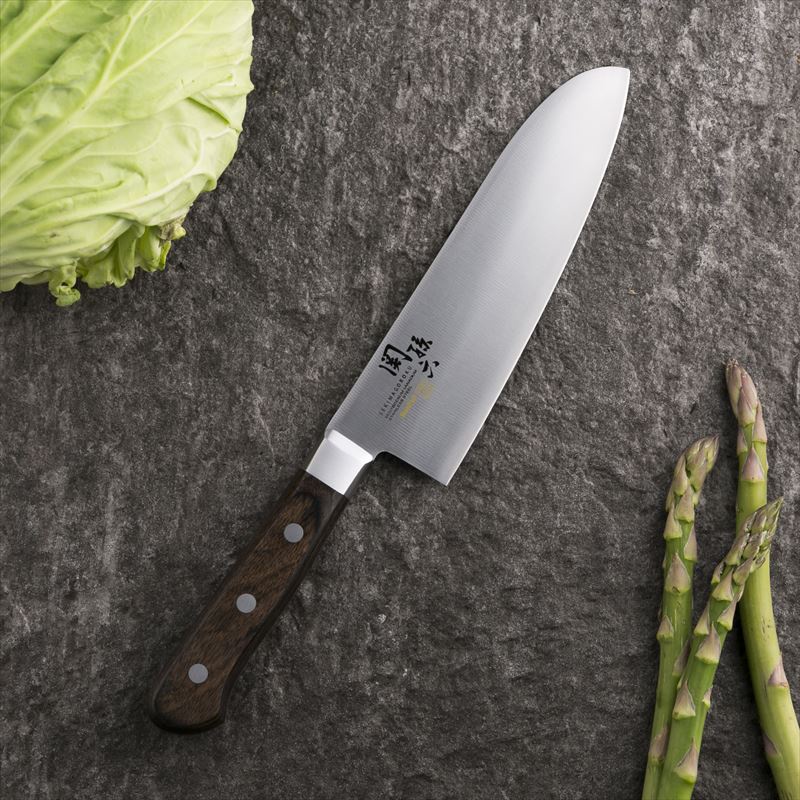 DAO BẾP NHẬT KAI BENIFUJI SANTOKU - DAO THÁI ĐA NĂNG AB5437 (165MM)
