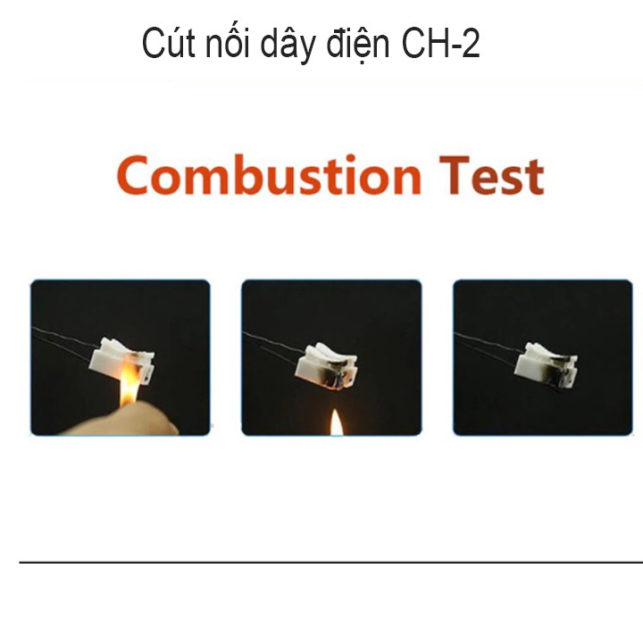 10 Đầu nối dây điện CH2 ( Cút nối dây điện )