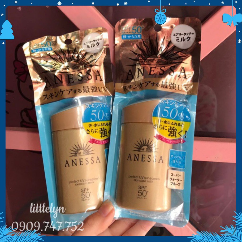 Sữa Chống Nắng Dưỡng Da Anessa Perfect UV SPF50+/PA++++ 60ml [DEAL NỔI BẬT]