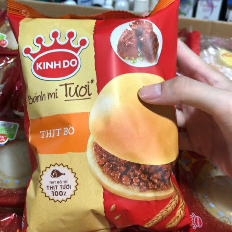 Bánh Mì Thịt Bò Kinh Đô 70g