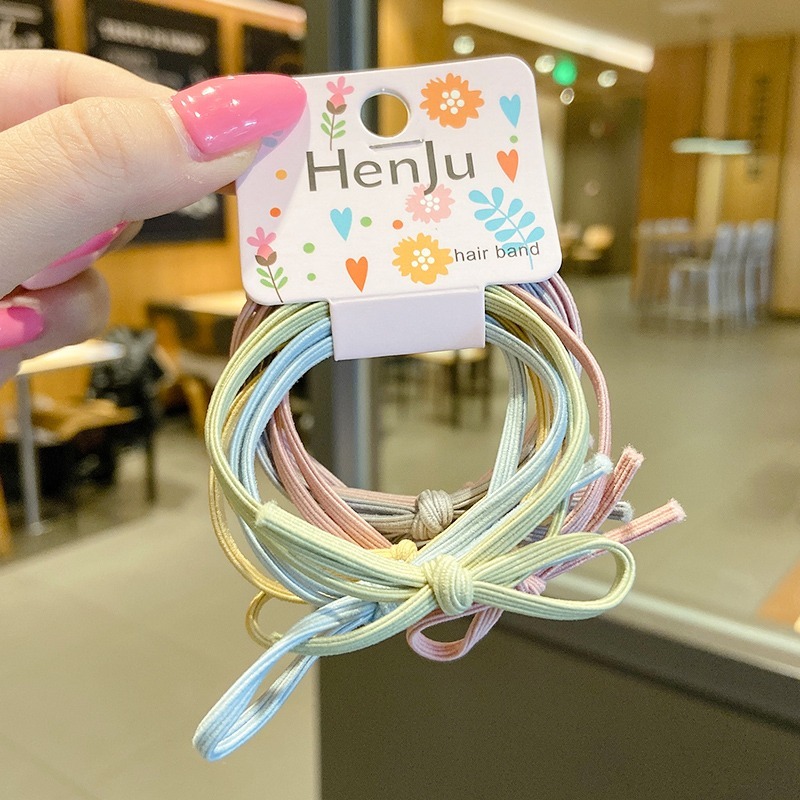 Dây buộc tóc nhiều màu sắc xinh xắn dành cho nữ