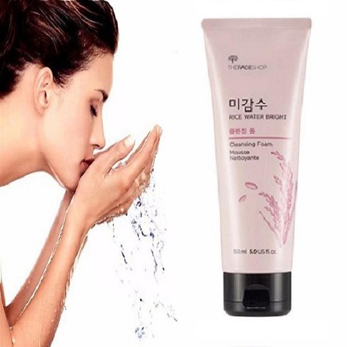 Sữa rửa mặt gạo Rice Water Bright Facial Foaming Cleanser 100ml Hàn Quốc