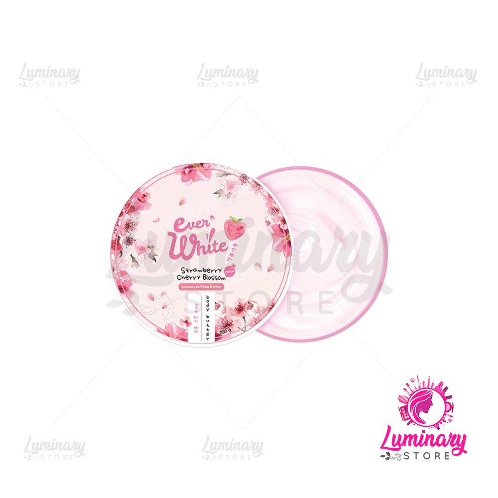 Everwhite / Ever White Body Butter 200gr - Strawberry