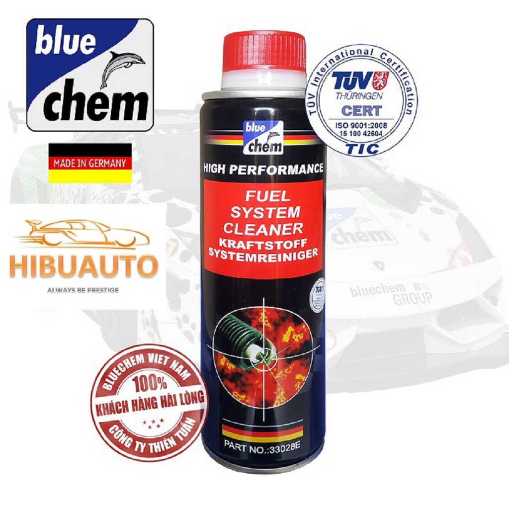 Chai Vệ Sinh Hệ Thống Xăng Bluechem Fuel System Cleaner 250ml