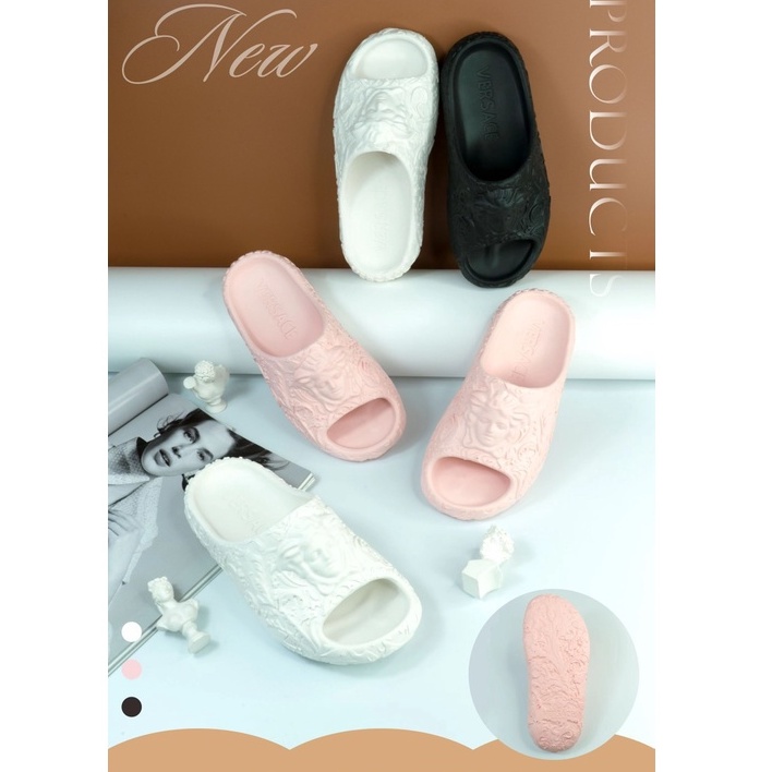 Dép bánh mỳ nữ LEAP Dép độn đế cao 3cm ulzzang hottrend - BM401
