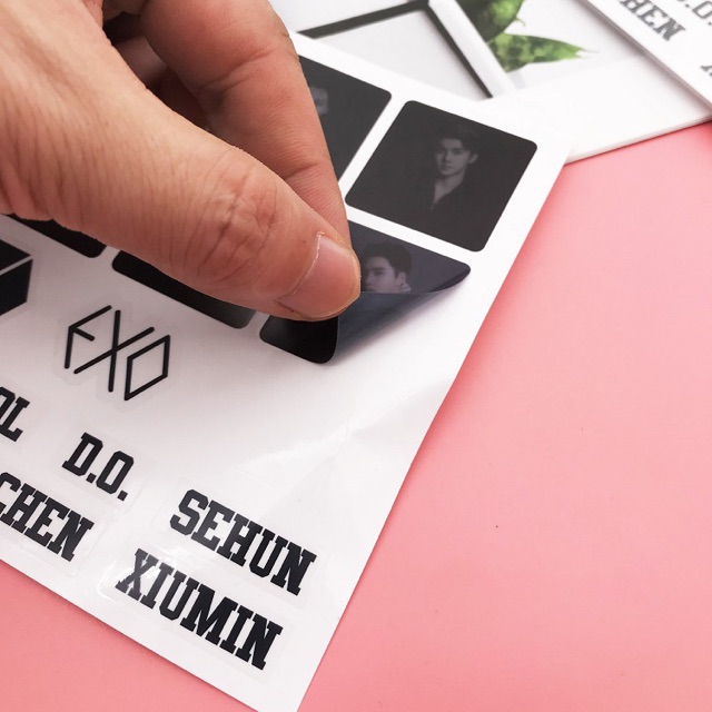 Sticker EXO Trong Lightstick ver 3