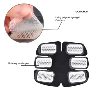 Set 10 Miếng Dán Hydrogel Hỗ Trợ Tập Cơ Bụng Cho Máy Ems