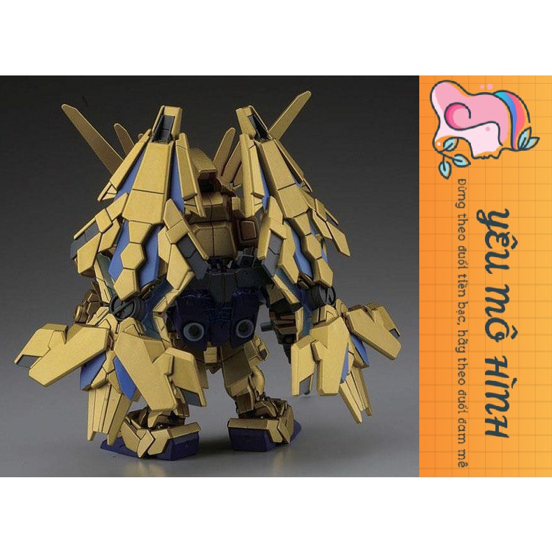 Gundam SD RX-0 Unicorn Phenex