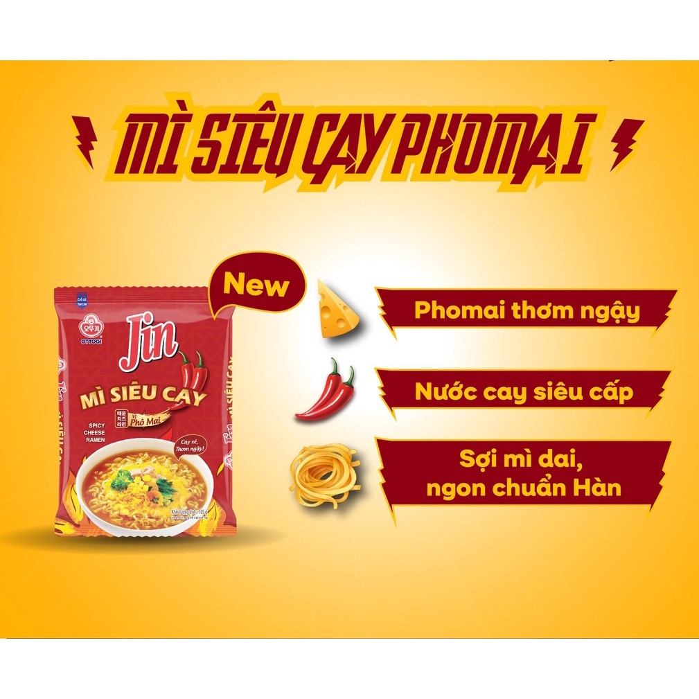 Mì siêu cây vị phomai 105g