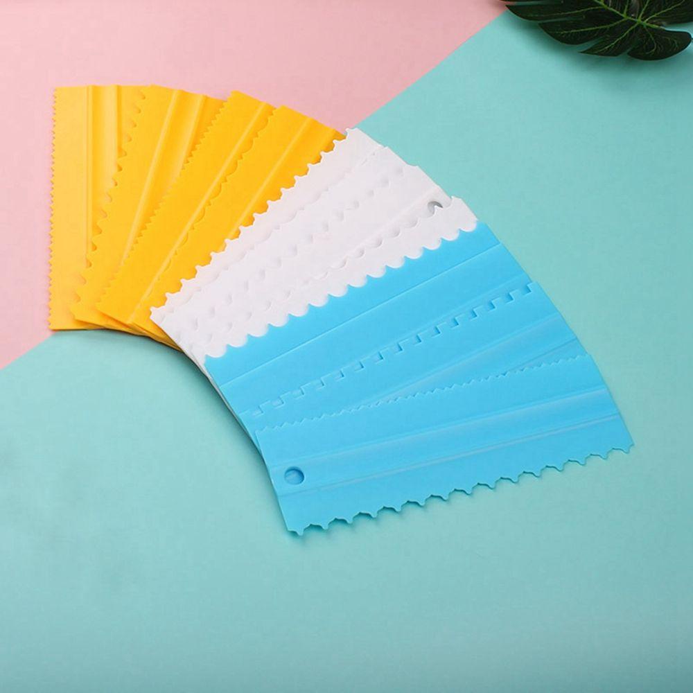 AUGUSTINA Bộ Dụng Cụ Làm Mịn Bề Mặt Bánh Kem 8 Kiểu