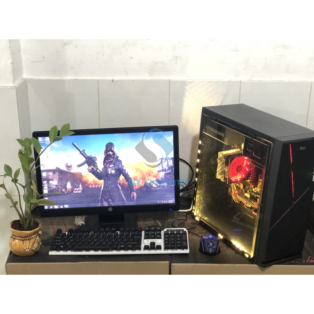 Bộ máy tính chơi game AMD A8 7600K, Ram 8G, SSD 120G, LCD 22in LED full bộ