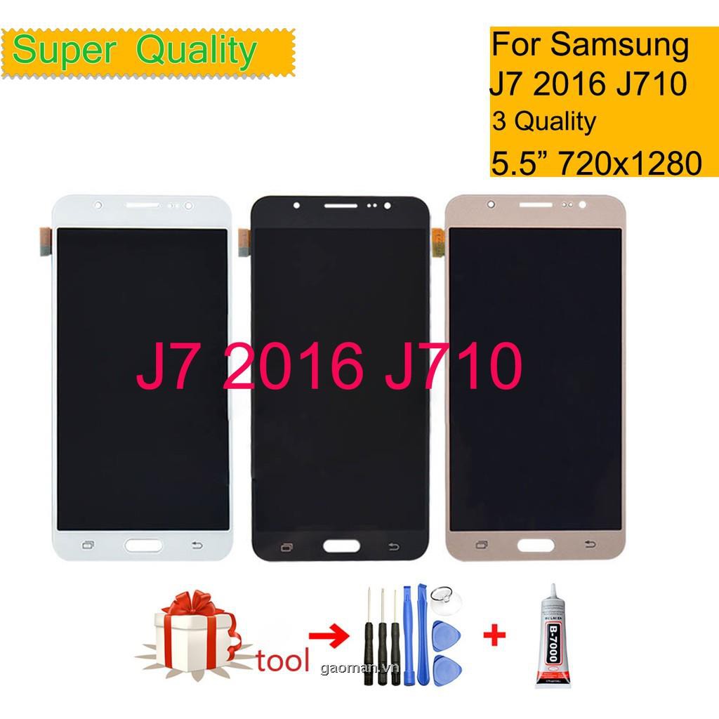 Linh Kiện Màn Hình Cảm Ứng Thay Thế Cho Samsung Galaxy J7 2016 J710 J710Fn J710F J710M J710Y