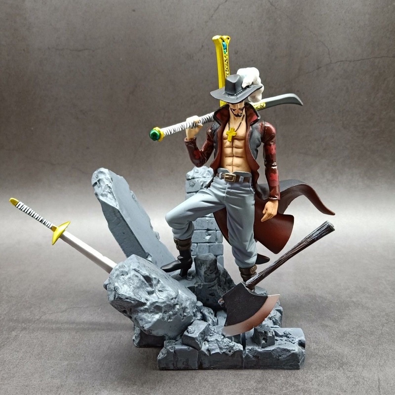 Rẻ Nhất ShopeeMô hình nhân vật Mihawk Mắt Diều Hâu One Piece hàng chất lượng cao