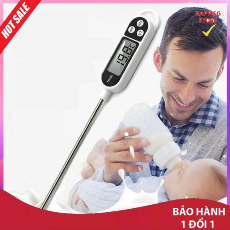 Sale nhiệt kế dùng trong nấu ăn,Nhiệt kế nấu ăn, pha sữa KT300 (màu trắng)  - Bảo hành 1 đổi 1