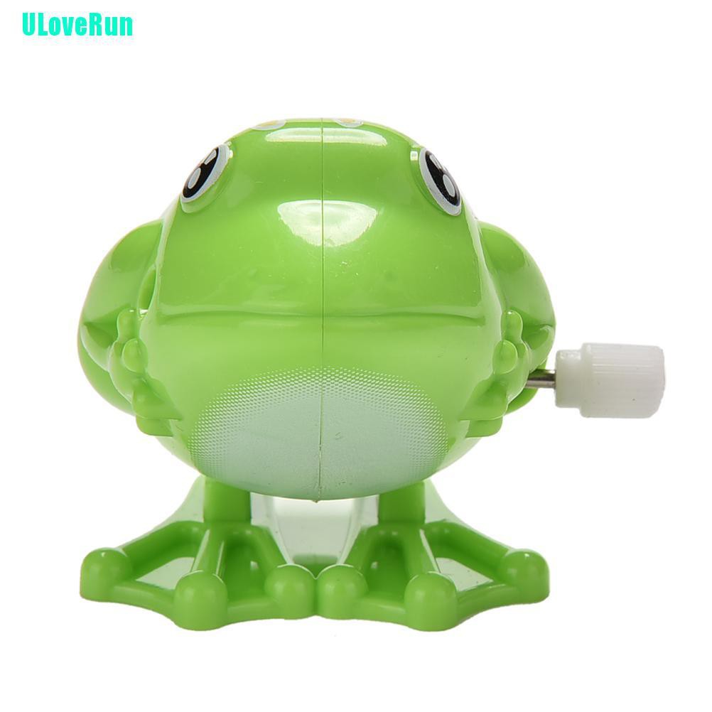 Uloverun 1 Chú Ếch Nhảy Bằng Nhựa Sử Dụng Dây Cót Cổ Điển