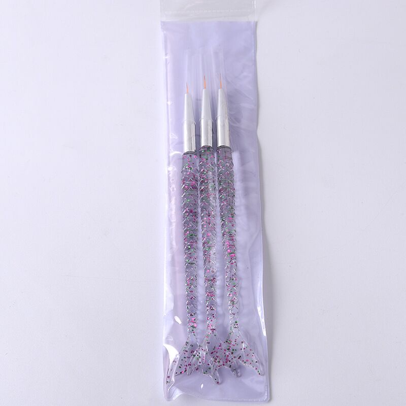 [Hàng mới về] Set 3 cọ vẽ trang trí móng tay chuyên dụng