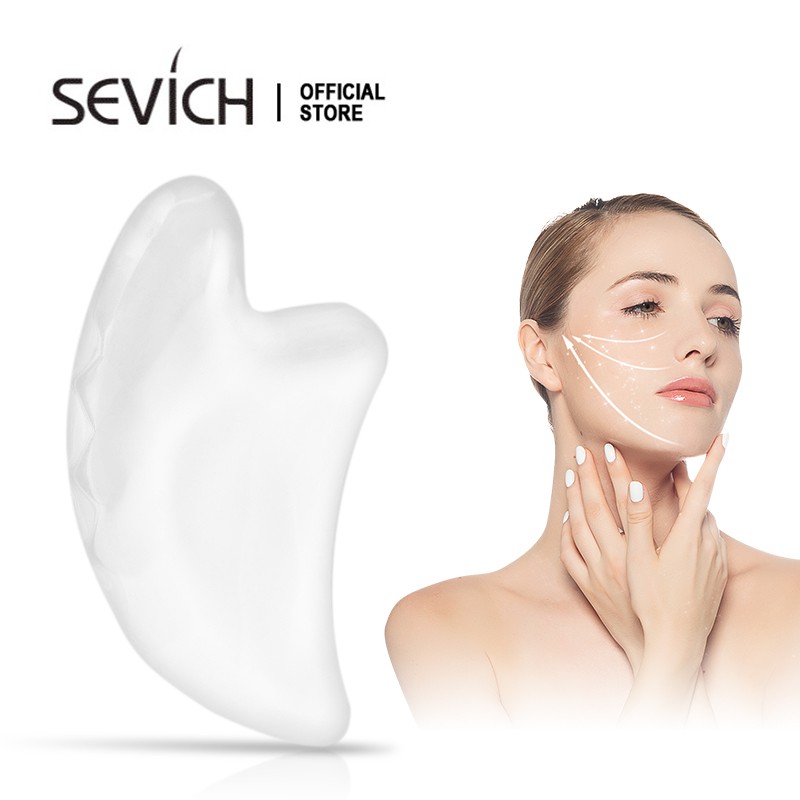 Miếng cạo mát-xa mặt SEVICH làm đẹp tiện dụng