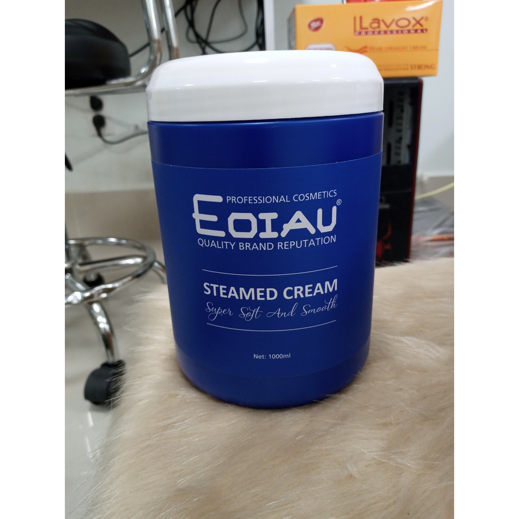 Kem hấp dầu siêu mềm mượt EOIAU 1000ml  chuyên dụng cho tóc khô xơ, hư tổn ,cung cấp dưỡng chất, giúp tóc mềm