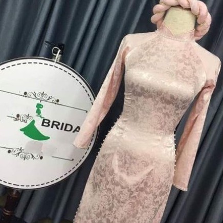 Bộ áo dài gấm ❤️𝑭𝑹𝑬𝑬𝑺𝑯𝑰𝑷❤️ Họa tiết vân hoa dệt nét đẹp | BigBuy360 - bigbuy360.vn