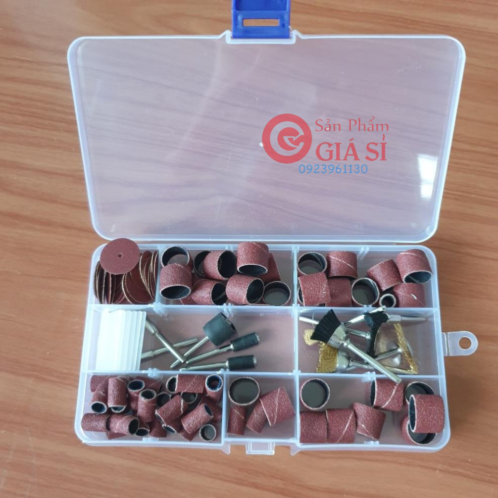 Chổi sắt mài đánh gỉ và băng giáp tròn phụ kiện cho máy khoan mài khắc mini 110SP mã G1 ❤️freeship❤️