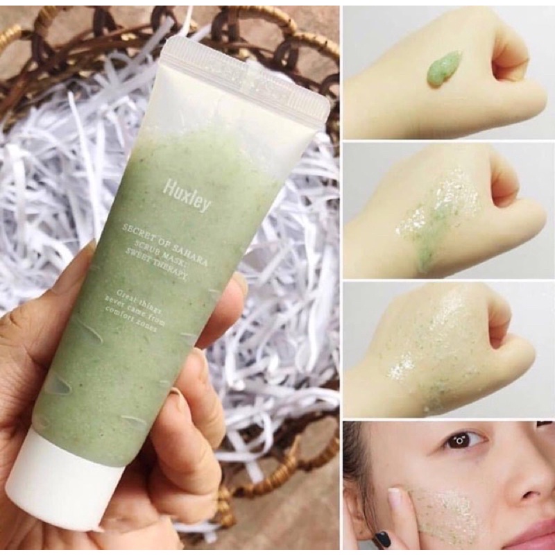 Mặt nạ tẩy da chết Huxley Scrub Mask Sweet Therapy minisize 30g/ fullsize 120g | WebRaoVat - webraovat.net.vn