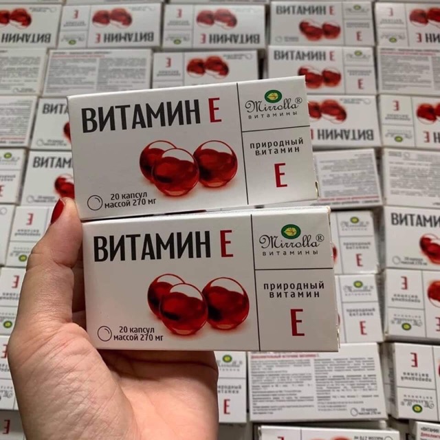 Vitamin E đỏ Nga 270Mr