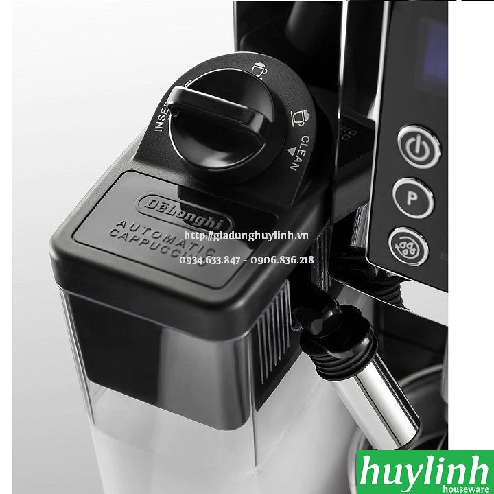 [Mã ELHAMS5 giảm 6% đơn 300K] Máy pha cà phê tự động Delonghi ECAM23.460.B - Made in Italy [Ecam 23.460]