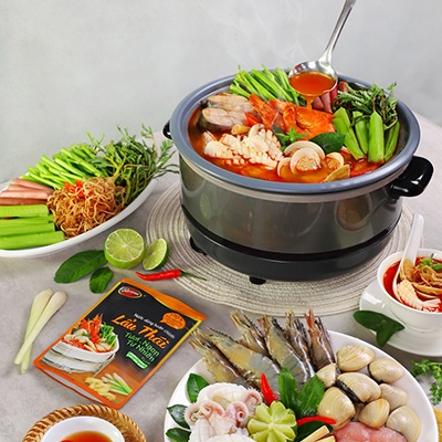 Nước dùng hoàn chỉnh lẩu Thái / lẩu kim chi Barona gói 180g | BigBuy360 - bigbuy360.vn