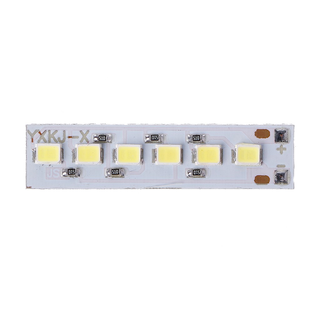 Set 5 Đèn LED DC 3.7V-5V Sạc USB 18650