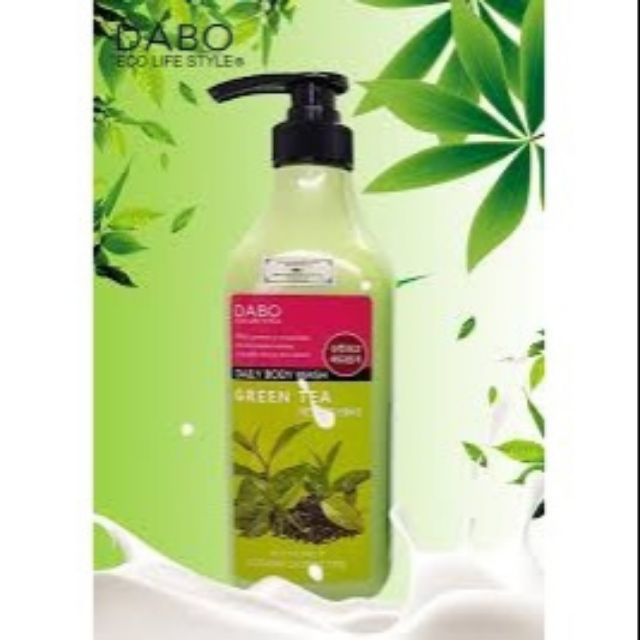 Sữa Tắm Trà Xanh Cao Cấp - DABO GREEN TEA BODY WASH