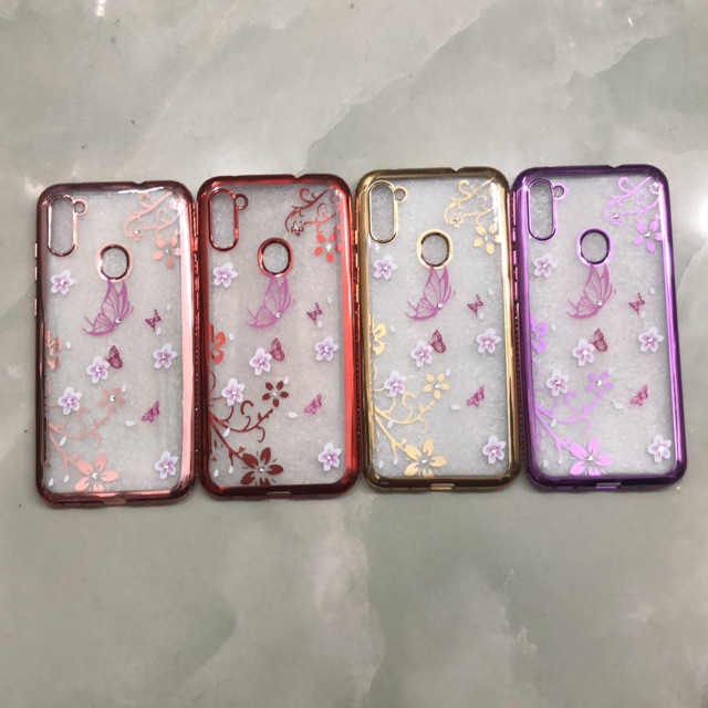 Samsung A11 / M11 Ốp lưng đính đá in hình xinh đẹp