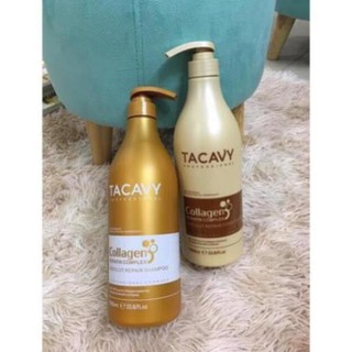 [ Xả Kho ] [ CHÍNH HÃNG ] CẶP DẦU GỘI DẦU XẢ TACAVY 1000 ML SIÊU THƠM