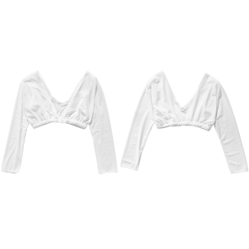 Áo Croptop 10mk Trọng Lượng Nhẹ Tay Dài Cho Nữ