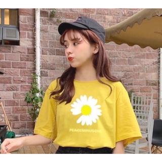 ÁO THUN NỮ HOA CÚC PEACE
