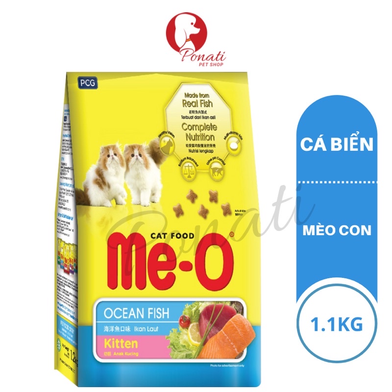 Thức Ăn Mèo Con Me-O Kitten 1,1kg