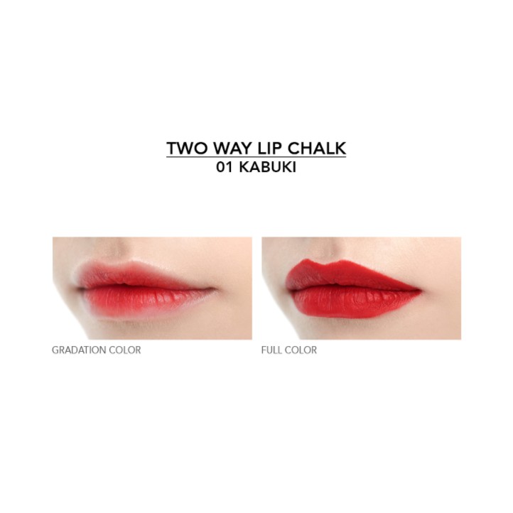 Son môi 2 đầu Son&Park Kabuki 01 1.3g Two Way Lip Chalk
