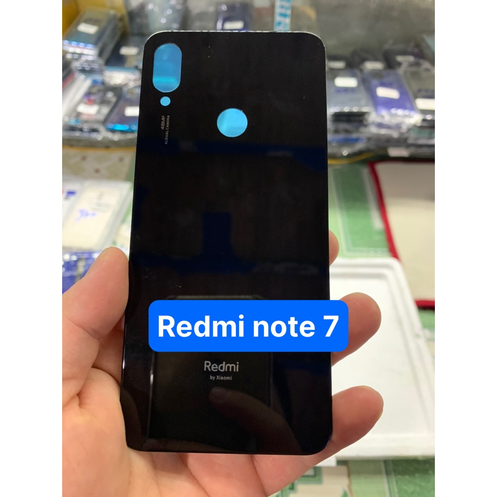 Miếng Kính nắp lưng điện thoại full zin Xiaomi Redmi Note 7