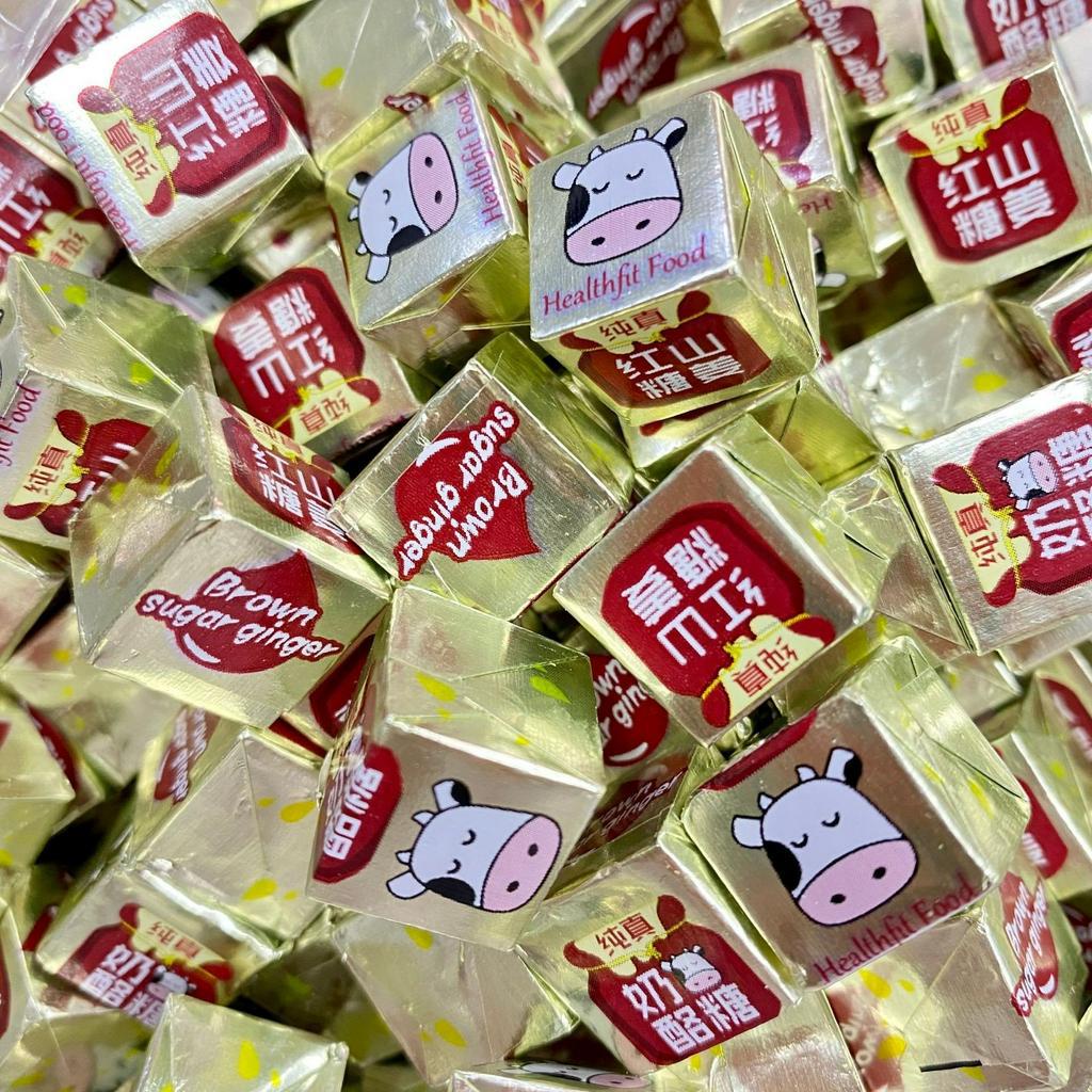 100g Kẹo phô mai Cheese Cube đường nâu