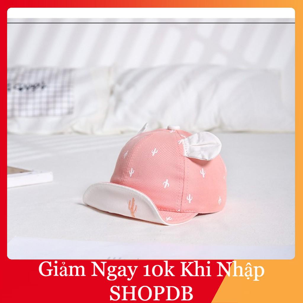 [Mã KM Áp dụng đơn 100k] Mũ lưỡi trai gấu cho bé trai và bé gái phong cách Hàn Quốc
